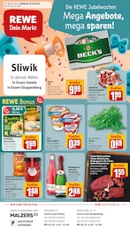 REWE Prospekt "Dein Markt" für Essen, 35 Seiten, 29.09.2025 - 04.10.2025