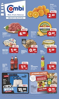 combi Prospekt der KW 44 "Markt - Angebote" Aktueller combi Prospekt "Markt - Angebote" Seite 1 von 33 Seiten