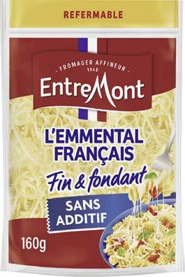 L’Emmental Français râpé Extra fin 29% M.G.