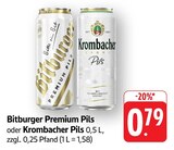 Premium Pils Angebote von Bitburger bei EDEKA Heilbronn für 0,79 €