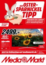 MediaMarkt Prospekt "DER OSTER-SPARNICKEL TIPP", 1 Seiten, für Barsinghausen, 07.04.2020 - 08.04.2020 MediaMarkt Prospekt "DER OSTER-SPARNICKEL TIPP", 1 Seiten, für Barsinghausen, 07.04.2020 - 08.04.2020