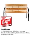 Parkbank Angebote bei bauSpezi Erlangen für 54,99 €
