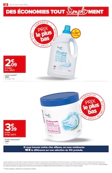 Promo Lessive Liquide dans le catalogue Carrefour Market du moment à la page 32