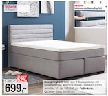 Boxspringbett Angebote bei Opti-Wohnwelt Neubrandenburg für 699,00 €