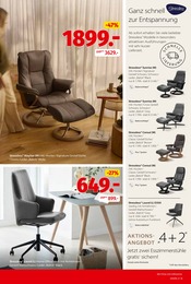 Stuhl im Segmüller Prospekt Zum Glück gibt’s Segmüller - Stressless auf S. 5
