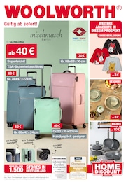 Woolworth Koffer im Prospekt 