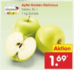 Netto Marken-Discount Heringen - Apfel Golden Delicious Angebot im Prospekt Apfel Golden Delicious bei Netto Marken-Discount im Heringen Prospekt für 1,69 €