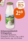 Schlagsahne Angebote von Schwarzwaldmilch bei tegut Aalen für 2,49 €