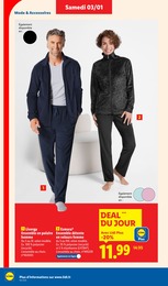 Prix et réduction Vêtements Homme dans le prospectus Lidl en cours Offre Vêtements Homme dans le catalogue Lidl du moment à la page 32
