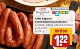 Aktuelles Schinkenmettwurst-Endchen Angebot bei REWE in Duisburg ab 1,22 €