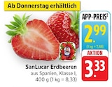 Aktuelles Erdbeeren Angebot bei EDEKA in Stuttgart ab 2,99 €