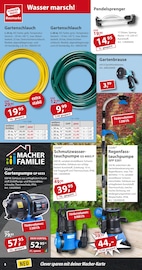 Aktueller Sonderpreis Baumarkt Prospekt mit Gartenschlauch, "… da wo die Schraube wohnt!", Seite 8