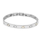 Bracelet en or jaune et acier en promo chez E.Leclerc Bracelet en or jaune et acier dans le catalogue E.Leclerc