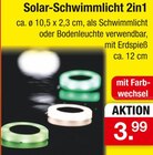 Solar-Schwimmlicht 2in1 bei Zimmermann im Holtgast Prospekt für 3,99 €