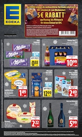 Milka im EDEKA Prospekt in Ingolstadt Aktueller EDEKA Prospekt mit Milka, "BESTE MARKENQUALITÄT FÜR FESTLICHE MOMENTE.", Seite 1