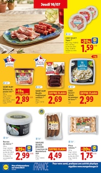 Catalogue Lidl, 16/07/2026 - 22/07/2026, L'ÉTÉ IMBATTABLE, 61 pages Prospectus Lidl en cours, "L'ÉTÉ IMBATTABLE", 61 pages