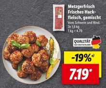 Frisches Hackfleisch, gemischt Angebot in Brackenheim im aktuellen Prospekt bei Lidl in Brackenheim