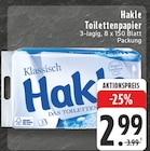 Toilettenpapier Angebote von Hakle bei E center Mülheim für 2,99 €