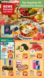 REWE Prospekt „Dein Markt“ für Kemmern und Umgebung mit 26 Seiten REWE Prospekt für Kemmern und Umgebung: „Dein Markt“, 26 Seiten, 12.05.2025 - 17.05.2025