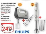 Handmixer HR3740 im Angebot bei GLOBUS in Rüsselsheim Handmixer HR3740 Angebote von PHILIPS bei GLOBUS Rüsselsheim für 24,99 €