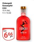 Granatapfel-Likör im Angebot bei GLOBUS in Gera Granatapfel-Likör Angebote von Zickengold bei GLOBUS Gera für 6,66 €