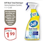 GLOBUS Erfurt - Bad Total Reiniger Angebot im Prospekt Bad Total Reiniger bei GLOBUS im Erfurt Prospekt für 1,99 €