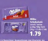 Schokolade Biscoff Angebote von Milka bei EDEKA Stade für 1,79 €