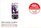 Bière blonde - LA BETE - Monoprix Vincennes à Vincennes Bière blonde - LA BETE en promo chez Monoprix Vincennes Vincennes à 1,65 €