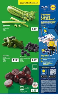 Sellerie Angebot im aktuellen Lidl Prospekt auf Seite 3