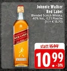 Red Label Angebote von Johnnie Walker bei EDEKA Rheine für 10,99 €