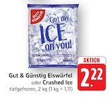 E center - Eiswürfel Angebot im Prospekt Eiswürfel bei E center im Prospekt "" für 2,22 €