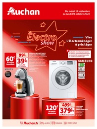 Offre Lave-Linge dans le catalogue Auchan Hypermarché du moment à la page 1