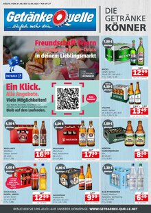 Coca Cola im Getränke Quelle Weydringer Prospekt "...einfach mehr drin" mit 4 Seiten (Laatzen)