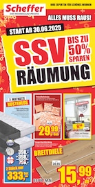 Aktueller Christian Scheffer Heimtex-Fachmarkt e.K. Baumarkt Prospekt in Bad Nenndorf und Umgebung, "ALLES MUSS RAUS!" mit 10 Seiten, 28.06.2025 - 27.07.2025