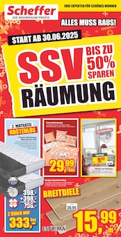 Christian Scheffer Heimtex-Fachmarkt e.K. Prospekt ALLES MUSS RAUS! mit 10 Seiten
