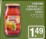 Paprika-Sauce im Angebot bei EDEKA in Haltern am See Paprika-Sauce Angebote von HOMANN bei EDEKA Haltern am See für 1,49 €