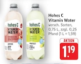 Vitamin Water Erdbeer Grapefruit im Angebot bei E center in Filderstadt Vitamin Water Erdbeer Grapefruit Angebote von Hohes C bei E center Filderstadt für 1,19 €