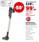 Aspirateur balai - Hoover - Super U à Saint-Priest Aspirateur balai - Hoover en promo chez Super U Saint-Priest à 99,99 €