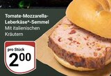 Tomate-Mozzarella-Leberkäse-Semmel Angebote bei GLOBUS Erlangen für 2,00 €