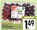 EDEKA Lollar - Rote Tafeltrauben Angebot im Prospekt Rote Tafeltrauben bei EDEKA im Lollar Prospekt für 1,49 €
