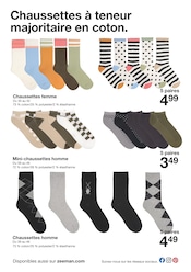 D'autres offres dans le catalogue "Toutes les chaussettes 3+1 gratuite" de Zeeman à la page 8