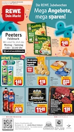 REWE Prospekt "Dein Markt" für Wesel, 39 Seiten, 28.09.2026 - 02.10.2026