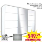 Schwebetürenschrank Ernie bei SB Möbel Boss im Tangermünde Prospekt für 549,99 €