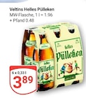 Helles Pülleken im Angebot bei GLOBUS in Rostock Helles Pülleken Angebote von Veltins bei GLOBUS Rostock für 3,89 €