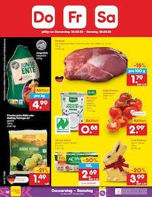 Ente im aktuellen Netto Marken-Discount Prospekt (Dresden) Ente im Netto Marken-Discount Prospekt "Aktuelle Angebote" mit 60 Seiten (Dresden)