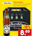 Premium Biere von Falkenfelser im aktuellen Netto Marken-Discount Prospekt für 8,49 €