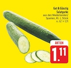 Salatgurke Angebote von Gut & Günstig bei EDEKA Leipzig für 1,11 €