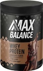 Proteinprodukte im Netto Marken-Discount Prospekt Whey Proteinpulver von MAX BALANCE im aktuellen Netto Marken-Discount Prospekt für 11,99 €