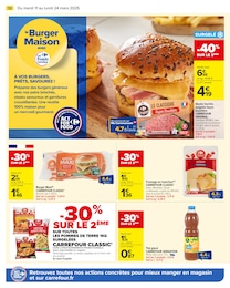 Offre Viande hachée boeuf surgelée dans le catalogue Carrefour du moment à la page 14