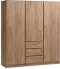 JYSK Kleiderschrank LIMFJORDEN 180x200 3T Wildeiche natur von JYSK im aktuellen JYSK Prospekt